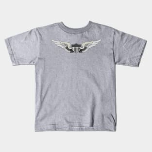 Army Aviator Wings Kids T-Shirt